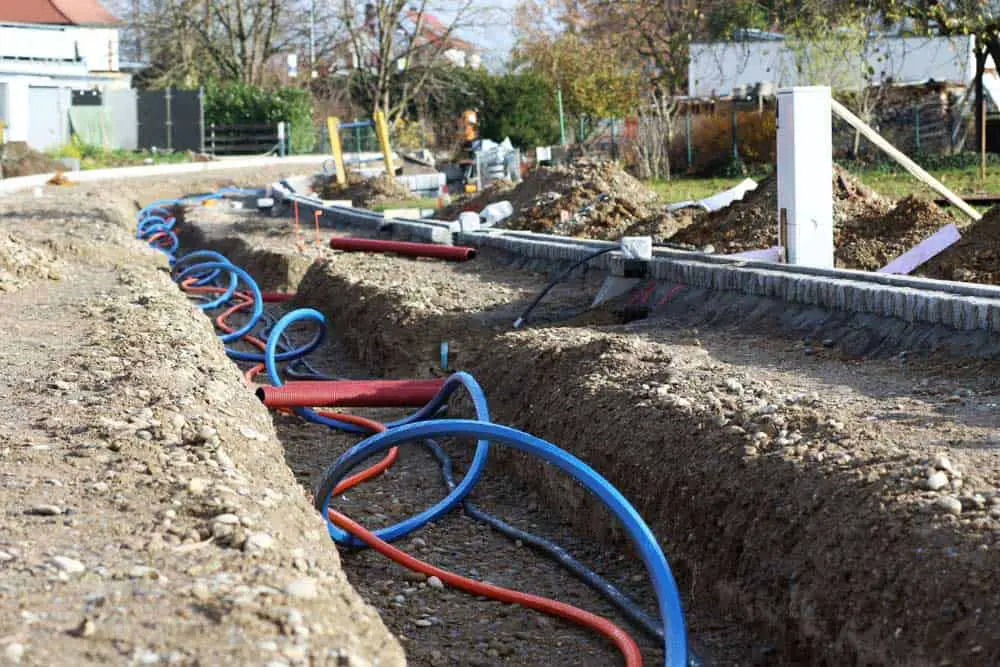 Fiber optic underground installation