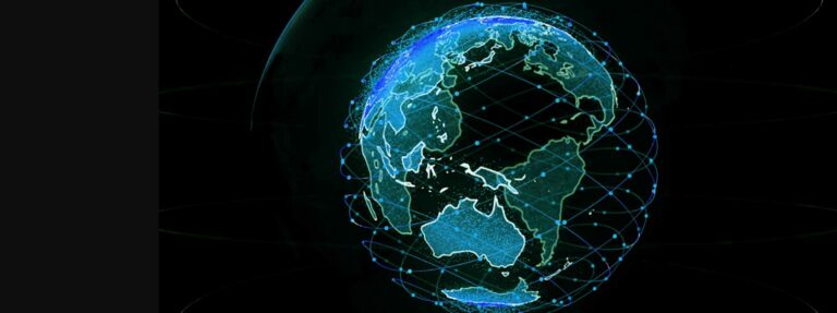 Digital earth data globe