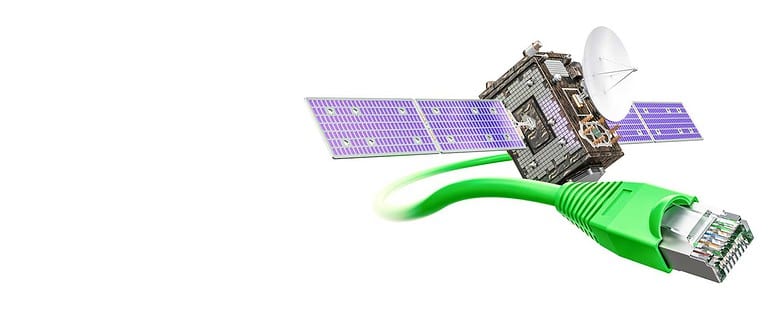 Starlink satellite service concept