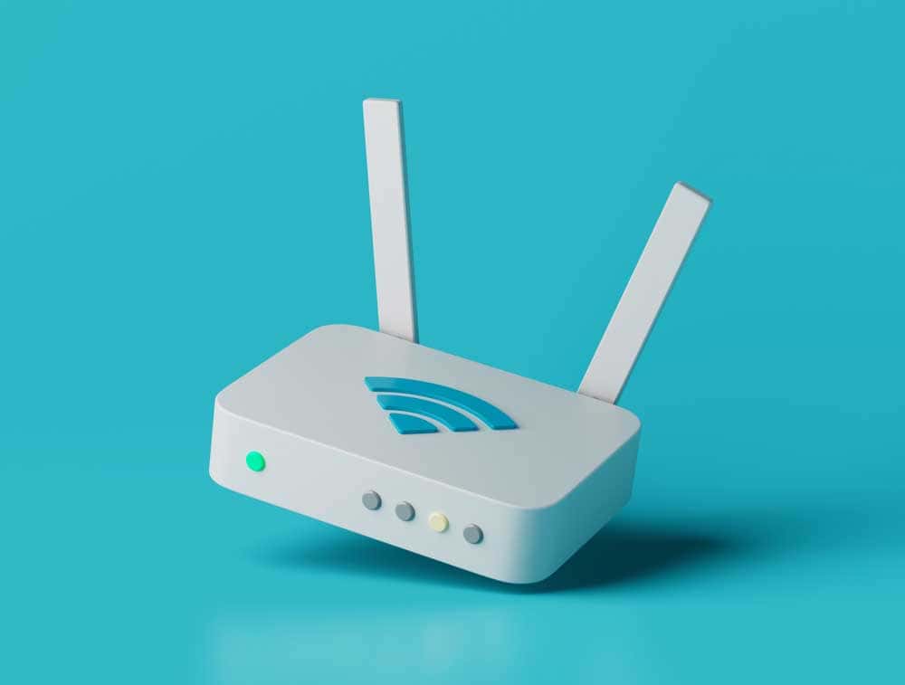 A simple white third-party router